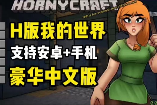 【同人SLG】安卓直装 PC 我的世界H版 Hornycraft [0.23.1] 新汉化试玩-汤圆不加点糖-汤圆不加点糖-哔哩哔哩视频