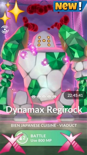 First Ever✨️Dynamax Regirock Raid in Pokemon Go