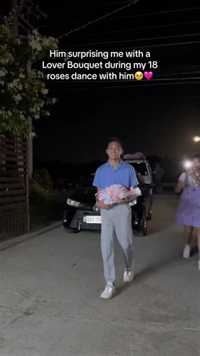 Surprise Lover Bouquet during 18 Roses Dance