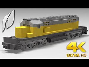 How to Build Union Pacific EMD SD40-2 (Digital MOC - 4K)
