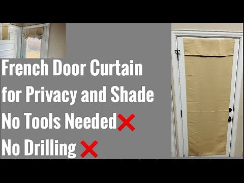 French Door Blackout Curtain