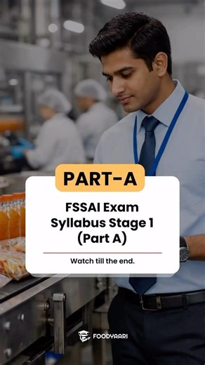 FSSAI CFSO TO SYLLABUS PART - A