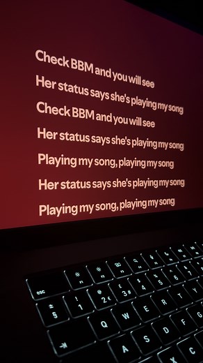 BBM by Liquideep - Lyrics Overview