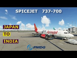 SpiceJet 737 PMDG Boeing: Haneda To Delhi IGI Airport In MSFS2020 | FlyEte Pro