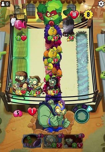 Vampire Puzzle Party! July 1 daily challenge PvZ heroes! #puzzleparty #pvzheroes #pvzheroesgameplay