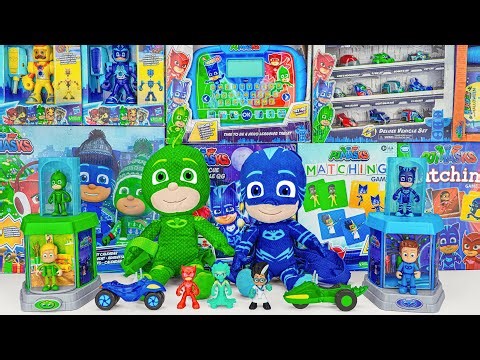 PJ Masks : 97 min Compilation - Satisfying Unboxing PJ Masks Power Cat Playset (ASMR)
