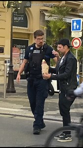 Pranked the French Cops 😅🤣 #cops | Julien Magic