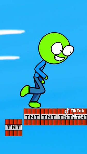 Tnt run (op ending) full #animation #animationmeme #fyp