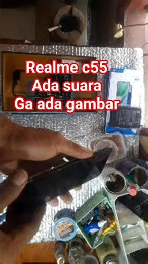 Mesin hidup tapi gak tampil Realme c55