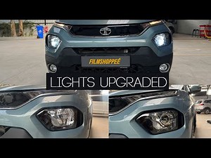 TATA PUNCH Lights Upgrade with Led Projectors - 7 Times More Light than Factory || Filmshoppee