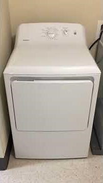 New 2017 GE/Hotpoint Dryer Action and Sounds