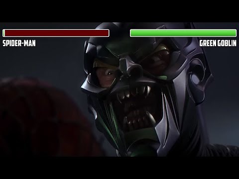 Spider-Man vs. Green Goblin WITH HEALTHBARS | Final Fight | HD | Spider-Man