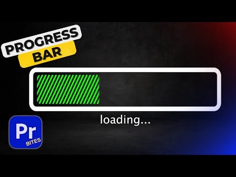 How to make a PROGRESS BAR in Premiere Pro (Part 1 )