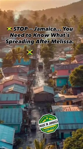 📍STOP — Jamaica… You Need to Know What’s Spreading After Melissa. After Hurricane Melissa, many communities are walking through floodwater without realizing what’s inside it. Leptospirosis — a serious infection that comes from contaminated water — is now spreading in several areas. Here’s what you NEED to know to protect yourself and your family: ✔️ Avoid floodwater as much as possible. ✔️ Wear boots or closed shoes outdoors. ✔️ Cover cuts or open skin before leaving home. ✔️ Don’t play or walk