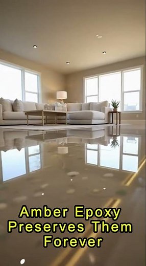Real Seashells Sealed In This Floor | Epoxy Flooring