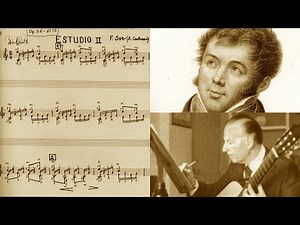 Fernando Sor - Study op.35 no.13 played by Abel Carlevaro