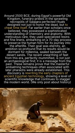 Did ancient Egyptians perfect complex mummification centuries earlier than we ever imagined? #ancienthistory #archaeology #egypt | Ancient Civilizations and Archaeology