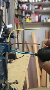 Genius Drill Hack for Stripping Electrical Wire in Seconds! #tooltips #diy #tips