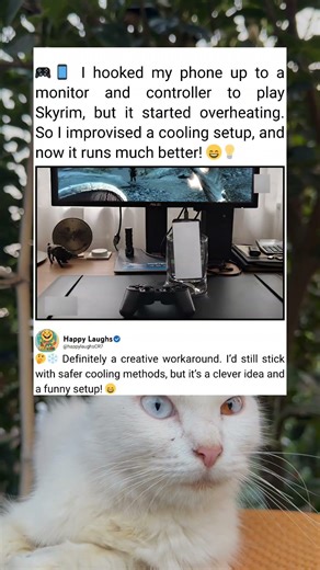 This Phone Gaming Setup Needed A Cooler Fix