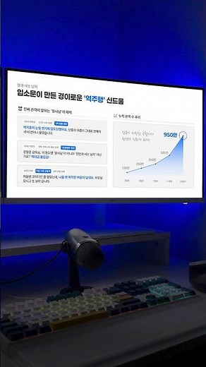 꺽은선 그래프 PPT 그라데이션 차트 #왕과사는남자 #장항준 #피피티