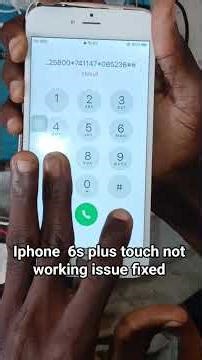iphone 6s plus touch not working issue fixed