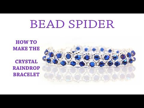 How To Make A Crystal Raindrop Bracelet