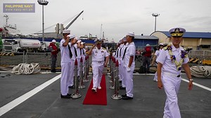 58K views · 1.4K reactions | LOOK | PH Navy welcomes Commander of Republic of Korea Navy’s Cruise Training Task Group The Philippine Navy welcomes the Republic of Korea Ship (ROKS) Hansando (ATH-81) upon its arrival on December 08, 2025 at Pier 15, South Harbor, Manila. | Philippine Navy | Facebook