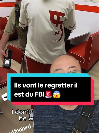 Ils vont le regretter il est du FBI infiltré #coffeebird #cops #FBI #police #karma