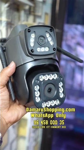 4G. 5G SIM SUPPORT CCTV Camera with Dual Lens