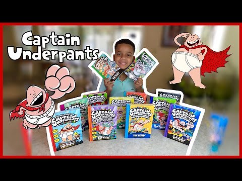 Captain Underpants Book Collection | Books 1-12 Review - Haul 2019