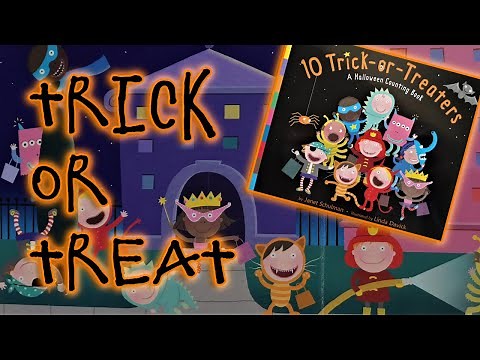 Halloween Read Aloud Story - 10 Trick Or Treaters by Janet Schulman