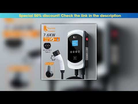 Limited feyree EV Charger 32A 7.6KW Electric Vehicle Car Charger EVSE Wallbox 11KW 22KW 3Phase Type