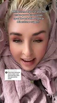 Rhinestone tips for more sparkle and shine from a rhinestone expert! #rhinestones #rhinestonelove