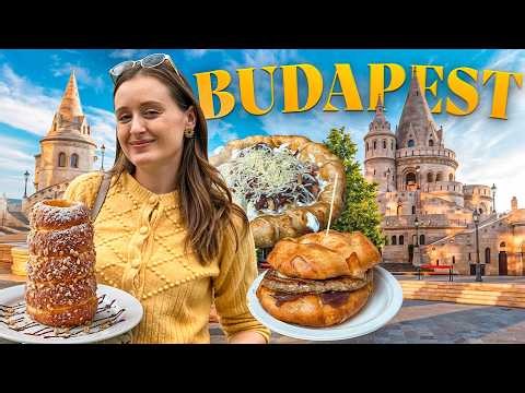 4 DAYS IN BUDAPEST: My Ultimate Guide (food, secret spots & must-sees) 🧡 🇭🇺