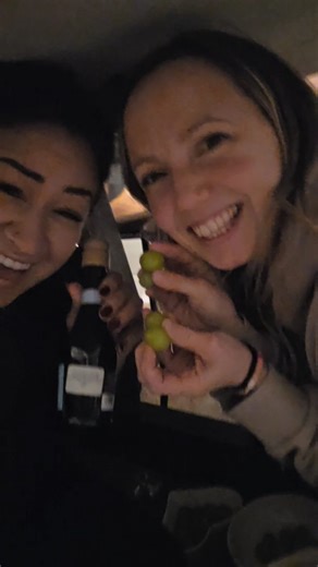 Cecilia Kissel on Instagram: "Also me and at midnight last night! 😅 Find the people who will eat grapes and laugh with you under the table, no questions asked! Haha! @mkudding Have you tried this? "Eating 12 grapes under the table at midnight on New Year’s Eve is a fun tradition meant to invite love, luck, and good fortune in the coming year. Each grape represents one month of the new year. As you eat them, you’re setting an intention for joy, abundance, and good things ahead—especially around
