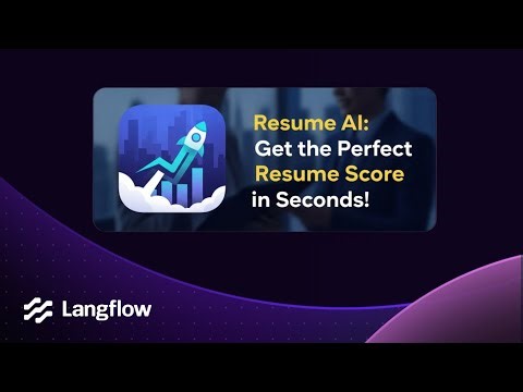 How to Build an AI Resume Analyzer Using Langflow