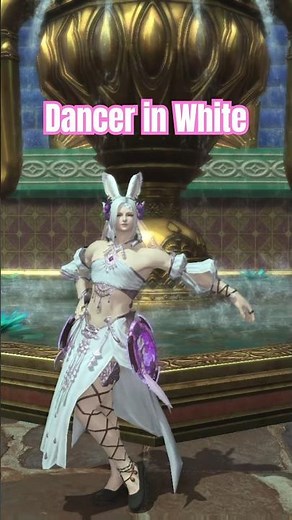 Dancer in White | FFXIV Glamour Showcase #vtuber #ffxivglamour