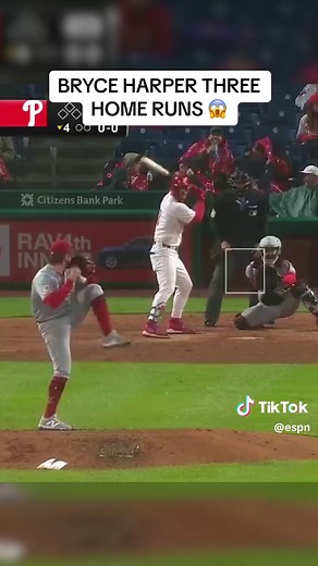 Bryce Harper's Three-Homer Game | MLB Highlights