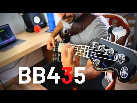 Yamaha BB435. Amazing passive 5 string bass.