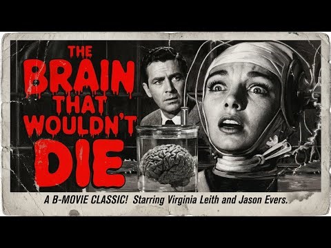 The Brain That Wouldn't Die! | 1962 Horror Film | FULL MOVIE | Body Horror Classic!