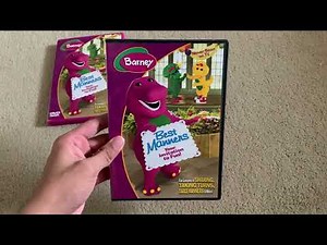 Barney’s Best Manners: Your Invitation To Fun! 2003 DVD (2 Copies)