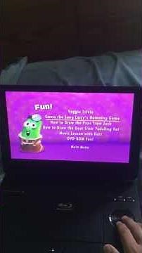 VeggieTales The end Of silliness 2004 Dvd menu walkthrough
