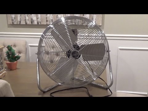 Patton U2-20 20" High Velocity Fan | Initial Checkout