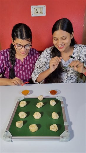 Red chilli momos challenge🌶️🥵 | Rohit Vlog