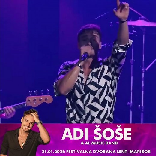 ADI ŠOŠE v Mariboru – ekskluzivni koncert!