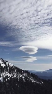 3.4K views · 221 reactions | "UFO" Lenticular clouds over Poiana Brasov, Romania. Thanks to Cristina Frățilescu for the report. Posted with permission. | Severe Weather Europe | Facebook
