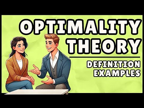 What is Optimality Theory? (Easy Explanation)