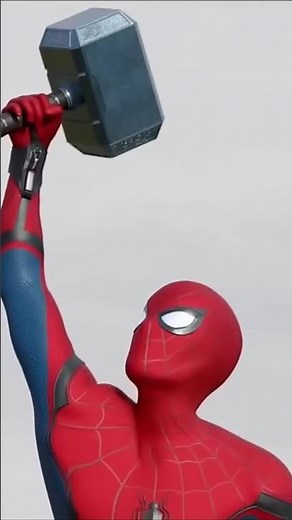 Spider-Man vs Thor ⚡ Epic Marvel Battle Scene#SpiderMan #Thor #Marvel