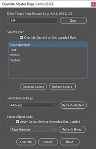 Override Master Page Items v2.0.5