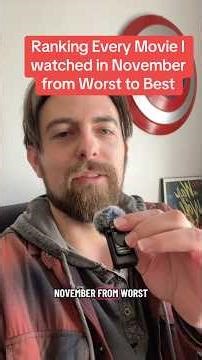 The Best and Worst Movies of November 2025! | Movie Ranking